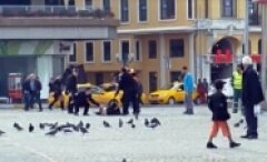 Taksim Meydanı'nda öldüresiye dayak