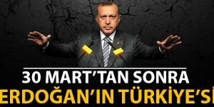 Erdoğan'ın 30 Mart'tan sonra yeni Türkiye'si
