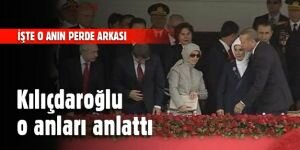 Kemal Kılıçdaroğlu, resepsiyondaki o anları anlattı