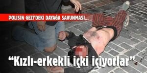 Gezi sanığı polisten 'kızlı-erkekli içki içiyorlar' savunması