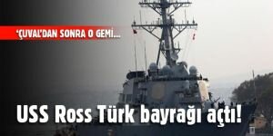 Askerlerinin başına çuval geçirilen ABD savaş gemisi Türk bayrağı açtı...