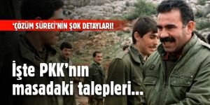 PKK'nın çözüm süreci için AKP'den masadaki istekleri