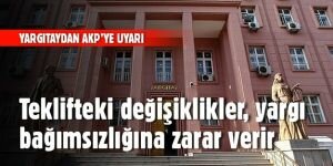 Yargıtaydan AKP'ya yargı paketi cevabı