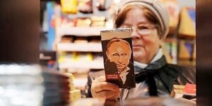 Rus devlet başkanı Vlademir Putin'i çikolata yaptılar