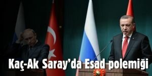 Kaç-Ak Saray'da Esad polemiği