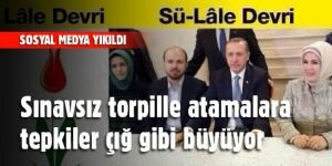 Erdoğan cumhuriyetinin torpil atamalarına tepki
