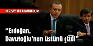 "Erdoğan Davutoğlu’nu çizdi"