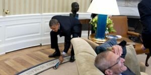 ABD Başkanı Obama sinek avladı!