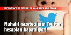 Fuat Avni'den sonra gazetecilerin de Twitter hesapları kapatılıyor