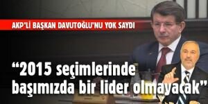 AKP Kütahya Belediye Başkanı Saraçoğlu Davutoğlu'nu tanımadı