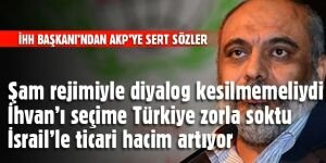 İHH Başkanı Bülent Yıldırım, AKP'yi sert sözlerle eleştirdi