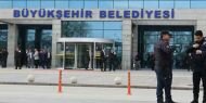 Ankara'da belediye önünde işler karıştı