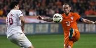 ​Sneijder müjdeyi gol sevincinde verdi