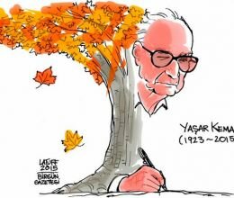 Yaşar Kemal | Carlos Latuff - BirGün Gazetesi
