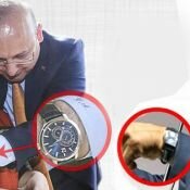 Yalçın Akdoğan'ın 50 bin dolarlık saati