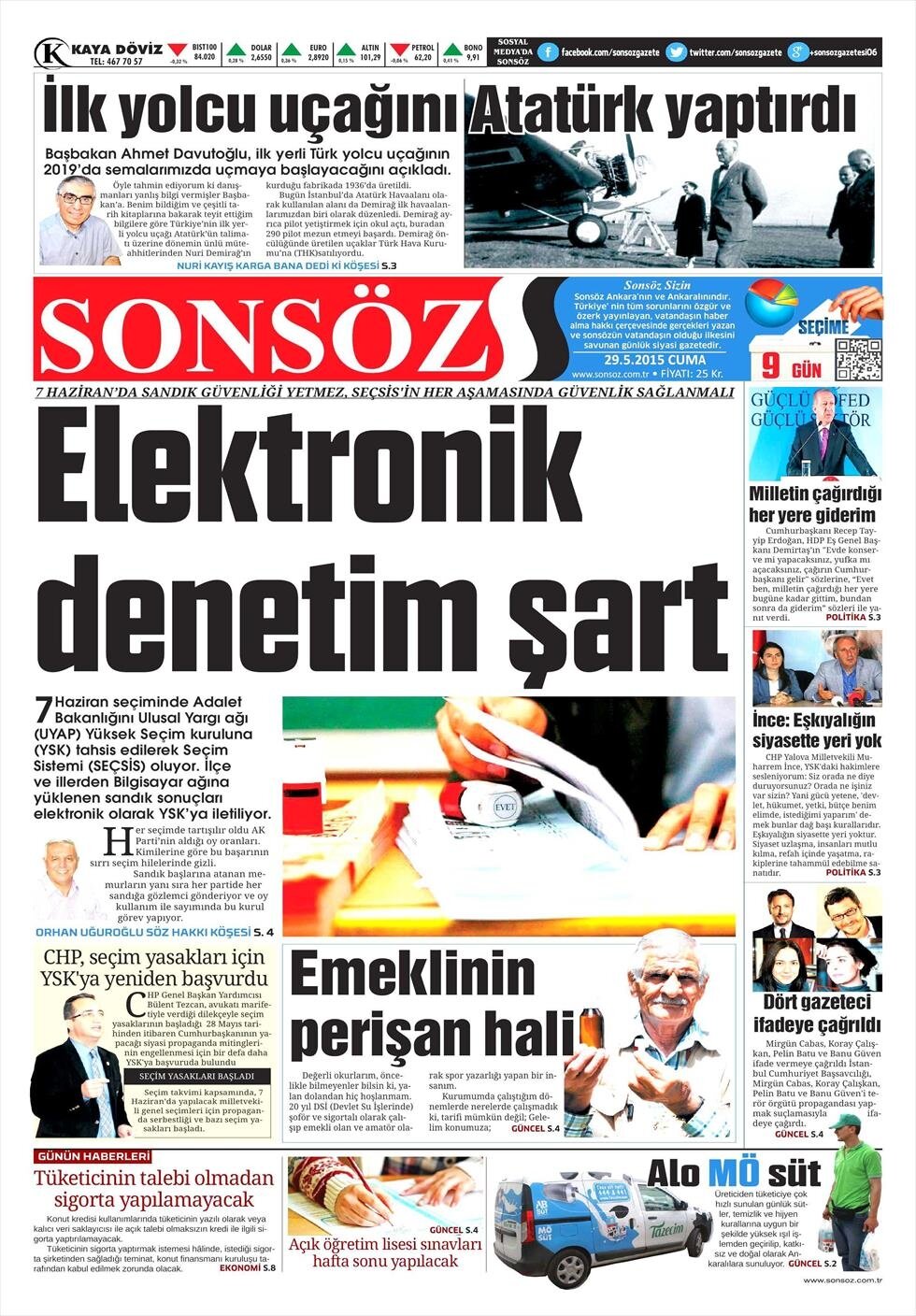 Ankara Sonsöz - 30 Mayıs 2015