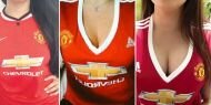 Manchester United'ın dekolteli kadın formaları olay oldu