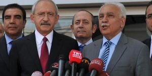 Kılıçdaroğlu, Perinçek'le yarım saat görüştü