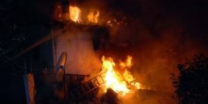 Tokat'ta yarım saat arayla iki ev yangını