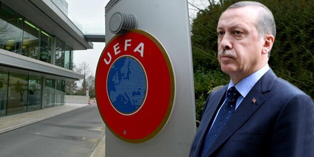 Erdoğan bu kez UEFA'ya çattı!
