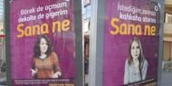 İzmir'deki afişlere destek yağdı: Sana ne?