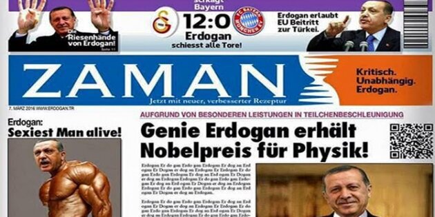 ​Alman televizyonu Erdoğan'la böyle dalga geçti