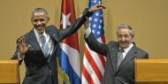 Obama sarılmak istedi ama Castro...